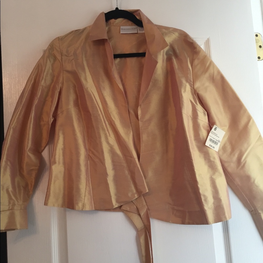 NWT Gold Blazer